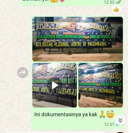 Pengiriman Papan Bunga Duka Muara Karang