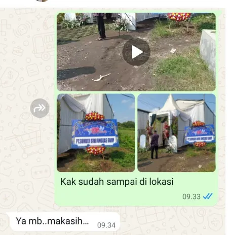 Pengiriman Karangan Bunga Muara Karang