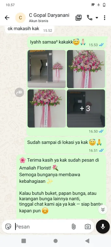 Pengiriman Karangan Bunga Muara Karang