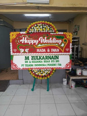 Papan Bunga di Muara Karang