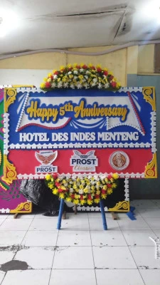 Papan Bunga di Muara Karang
