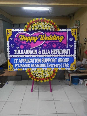 Papan Bunga di Muara Karang